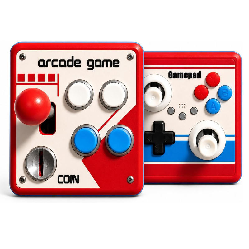 Photography Lighting Game - Deliksiz Işık Anahtarı Kapağı Retro Arcade