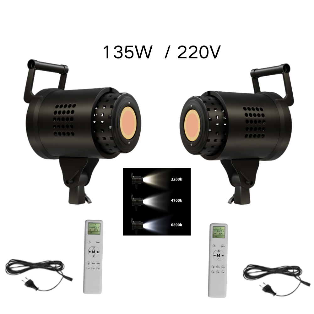 Photography Lighting Description - 115/135W Fotoğraf Bowens Aydınlatma LED 220V