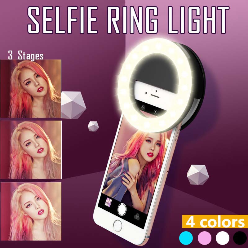 LED Selfie halka ışık 3 seviye - Photography Lighting Game incelemesi ve fiyatı