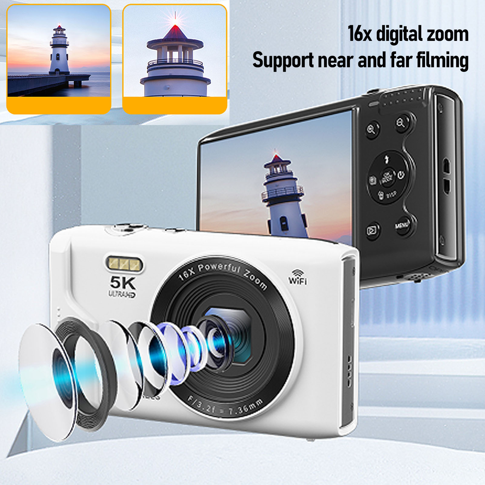 5K Dijital Kamera 72MP 16X Zoo - Photography Lighting For Beginners incelemesi ve fiyatı