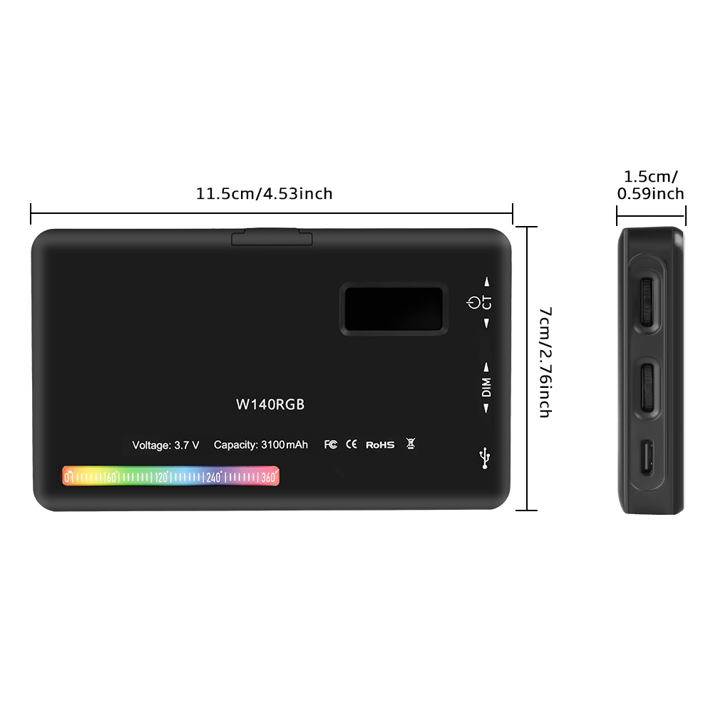 SH W140 LED RGB Video Işığı 0- - Photography Lighting Description incelemesi ve fiyatı