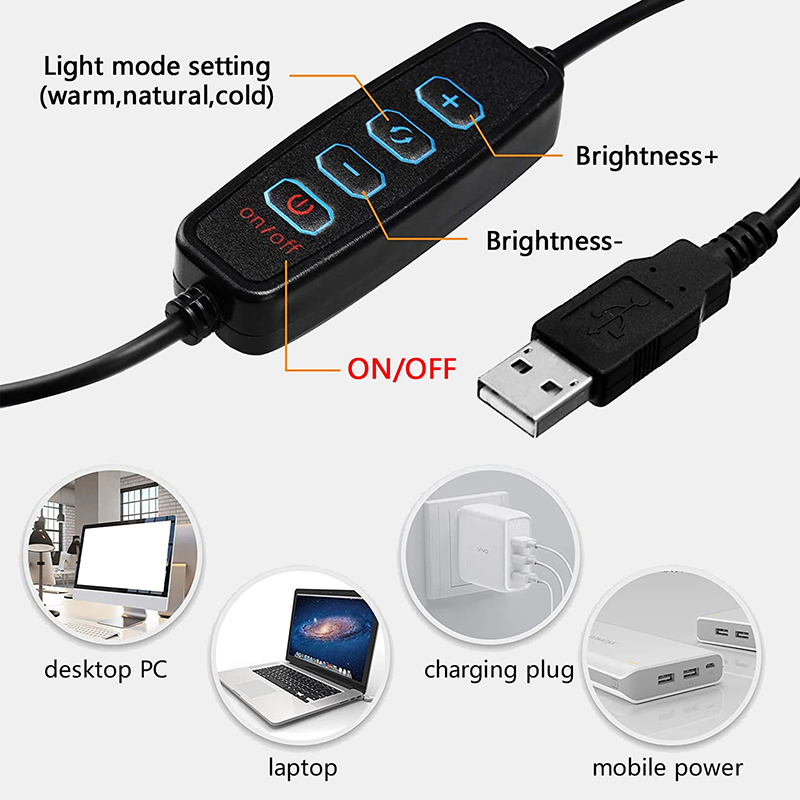 10 inç LED Selfie Halka Işık D - Photography Lighting Description incelemesi ve fiyatı